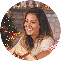 Julegave til henne meny ikon.