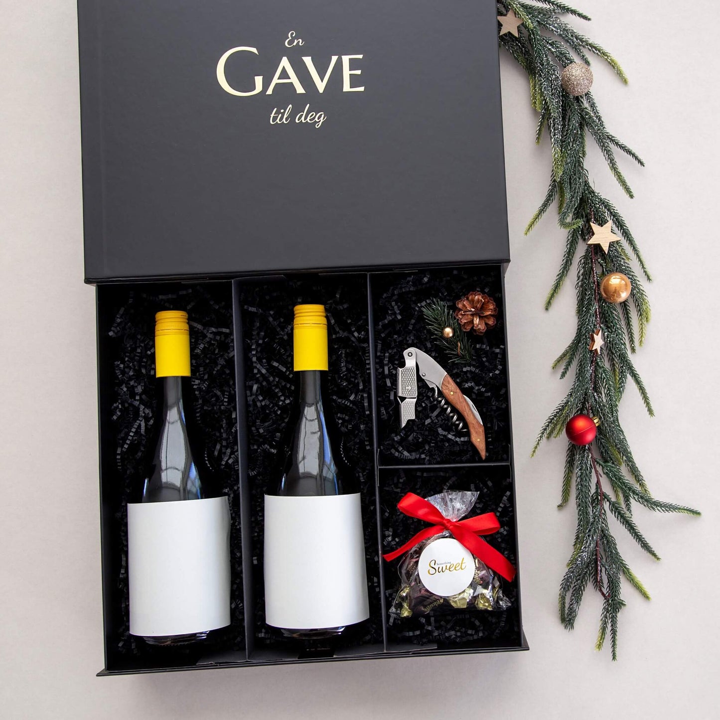 Wine Deluxe - gaveeske til vin
