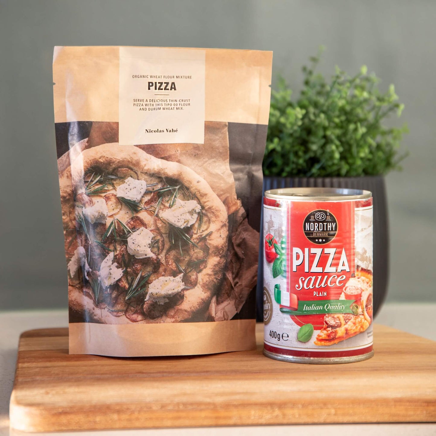 Pizzamix fra Nicolas Vahé og pizzasuas fra Nordthy.